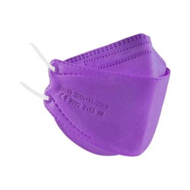 Imagem de Máscara FFP2 Preta Aprovada Pela CE, 10-200 Peças, Protetores Bucais C