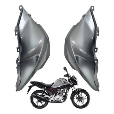 Imagem de Carenagem Lateral Tampa Aba Tanque Cg160 Start160 2025 Par