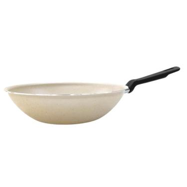 Imagem de Frigideira Wok 24cm Bege Loreto - 27805/345 - Tramontina