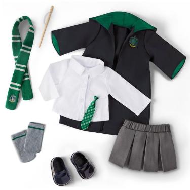 Imagem de Uniforme Escolar Para Bonecas Harry Potter - Sonserina