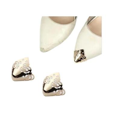 Imagem de Protetor De Bico De Metal Para Sapatos Femininos De Salto Alto, Acessó