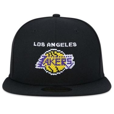 Imagem de BONÉ NEW ERA 5950 LOS ANGELES LAKERS TECHNOLOGIC NBV23BON028 PRETO-Masculino