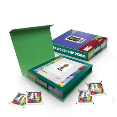 Imagem de Box Premium Álbum de Figurinhas Capa Dura Copa do Mundo FIFA2026 EUA 50 Pacotes Figurinhas Panini-Unissex