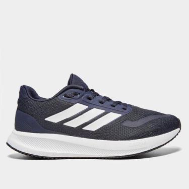 Imagem de Tênis Adidas Runfalcon 5 Masculino, Marinho, Branco, 42