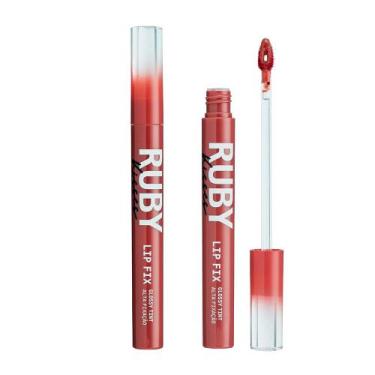 Imagem de Kit Lip Fix Glossy Tint 2 un - Ruby Kisses Cor:Sweet Brown, Sweet Brow