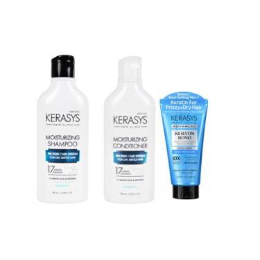 Imagem de Kerasys Kit de Hidratação (Duo Moisturizing 180ml + Máscara Silk Moist