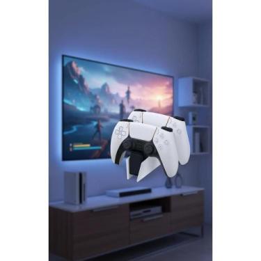 Imagem de 2x Base Carregador Dual Wireless Controle PS5 - Congratulations Store