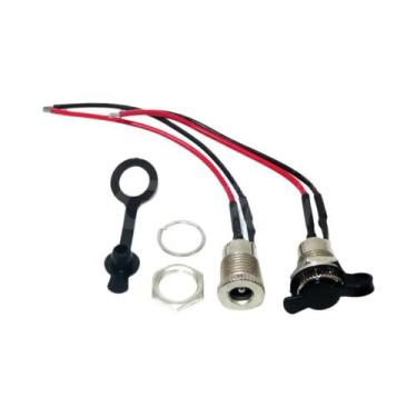 Imagem de Conector De Montagem Em Painel Para Tomada De Energia DC 10cm 20cm Mac