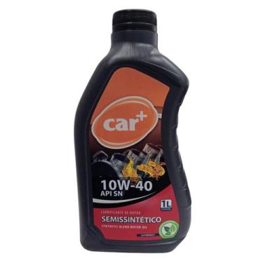 Imagem de Óleo Lubrificante do Motor Car+ 10w40 Semissintético API SN - 1Lt