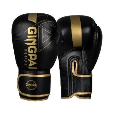 Imagem de Luvas De Boxe Profissionais Para Adultos 6/8/10/12/14oz PU Equipamento