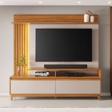 Imagem de Estante Home Ripada para TV ate 60 Polegadas Led 2 Portas NT1400 Notavel