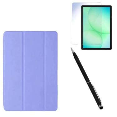 Imagem de Kit Capa P/tablet Samsung Galaxy A11+ Plus 11' + Pelicula + Caneta - F