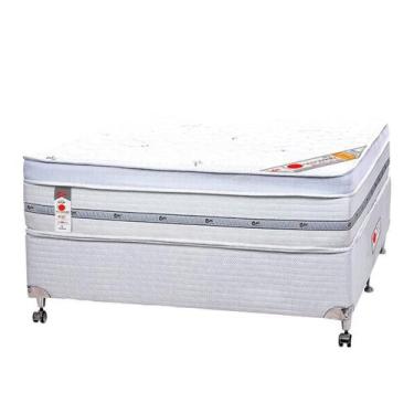 Imagem de Cama Box + Colchão Castor Casal Niponpedic One Face 138x188x60cm - COL