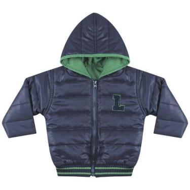 Imagem de Jaqueta Look Jeans Puff - MARINHO - P, P