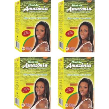 Imagem de Hene em po divina dama amazonia 200gr castanho escuro, 04-800GR