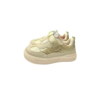 Imagem de TENIS INFANTIL PAMPILI 721.068.000 tamanho:20cor:Nude/Douradogenero:Fe