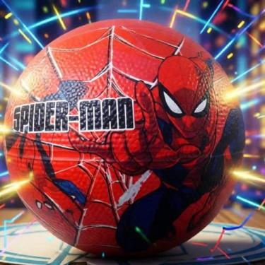 Imagem de Bola de Basquete Espetacular Homem Aranha TAM 3 com Design Atraente - 