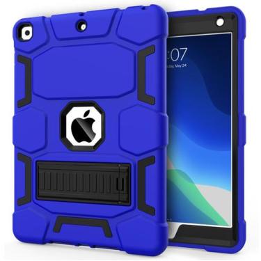 Imagem de Capa CCMAO iPad 9ª, 8ª e 7ª geração 10,2" azul e preta