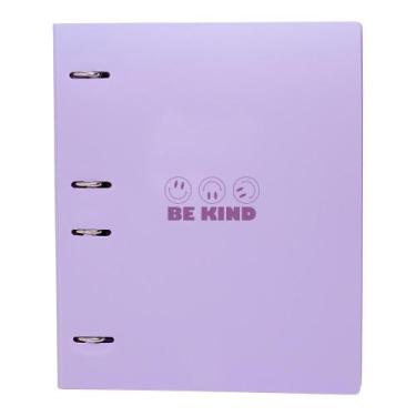 Imagem de Caderno Argolado Plástico Tamanho Colegal 3,5 X 22 X 27 Cm - Poli - PO