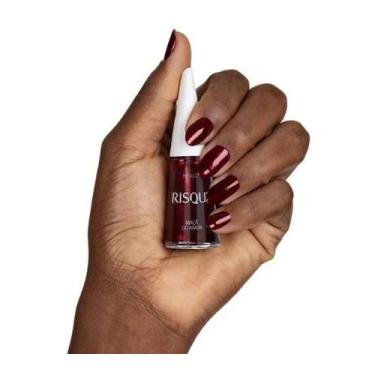 Imagem de Esmalte linha Cremoso Risqué 8ml, MACA DO AMOR