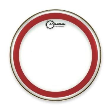 Imagem de Pele Aquarian Performance II Red Stripe 16 PF16RED filme duplo Clear (