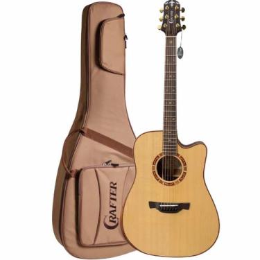 Imagem de Violão Eletroacústico Crafter VL D-16CE Pro com Bag