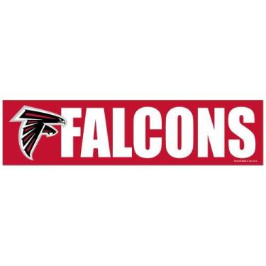 Imagem de Adesivo Faixa Bumper Strip 30x7,5 Atlanta Falcons - Wincraft