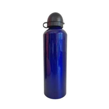 Imagem de garrafa squeeze inox 750 ml - Zein, Azul