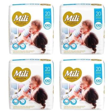 Imagem de Fralda Descartavel Love & Care Linha Premiun XXG 4 Pacotes 20 Unidades