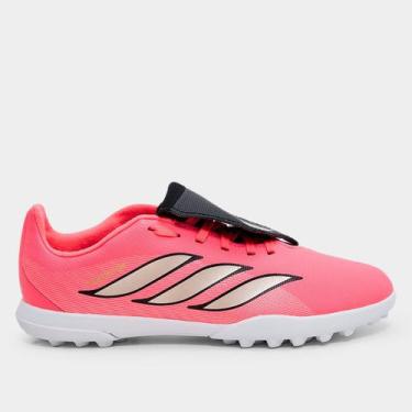 Imagem de Chuteira Infantil Society Adidas Predator Club Língua Dobrável Copa Do