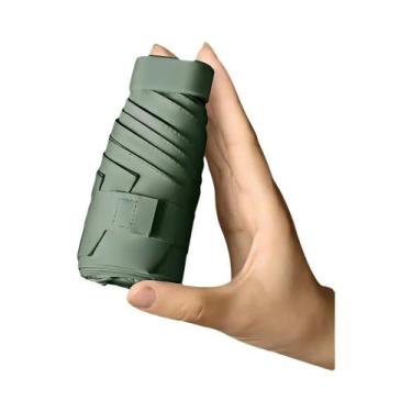 Imagem de Guarda-chuva Compacto Mini Feminino UPF 50+ Portátil Com Proteção UV P