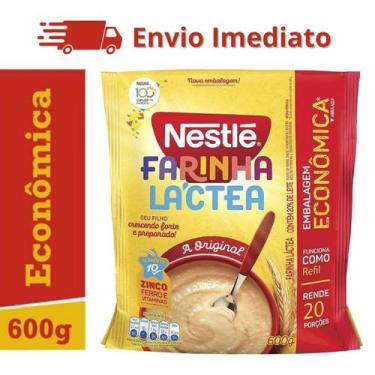 Imagem de Farinha Láctea Nestlé Tradicional 600g Refil