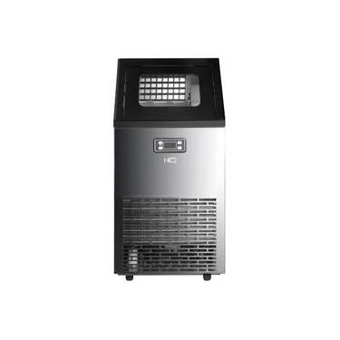 Imagem de Máquina de Gelo Profissional HQ 45kg Turbo Ice Preta e Inox HQ-HQMGI45 220V