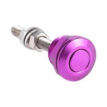 Imagem de Kit De Pinos De Capô Universal Para Carro 22mm, Trava De Liberação Ráp