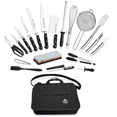 Imagem de Kit Chef Inox com Maleta 20 Peças Century Tramontina 24099027