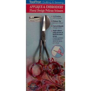 Imagem de Tooltron Tesoura de pelicano com design floral
