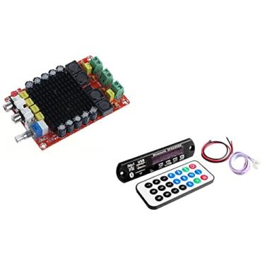 Imagem de Placa Amplificador 220w Rms + Modulo Bluetooth Caixa Ativa
