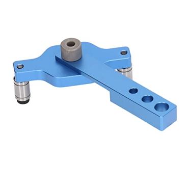 Imagem de Localizador de perfuração, liga de alumínio autocentrante 6mm 8mm 10mm guia de furo de broca gabarito de alta precisão para bricolage