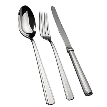 Imagem de Faqueiro Classico Moderno em aco inox 130 pecas 18/10 3,5mm espessura-INOX - Fracalanza- Full Fit