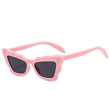 Imagem de Moda óculos de sol olho de gato mulheres homens lentes gradientes vintage produtos de tendência óculos festa casual estilo praia uv400, c3, tamanho único