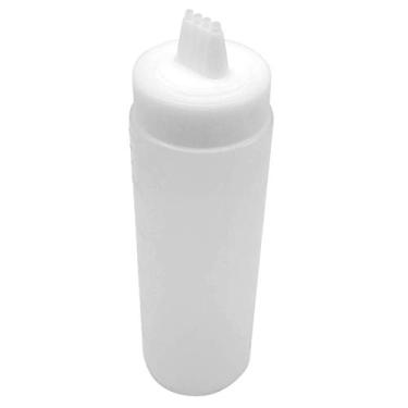 Imagem de Dispensador de frascos de molhos com 4 furos, Branco, 18oz - 530ml