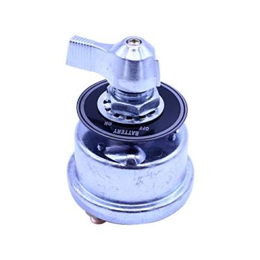 Imagem de Interruptor de desconexão de bateria mestre de 12V SHLPDFM 2 pós interruptor de corte SPST universal compatível com Nascar Marine ATV