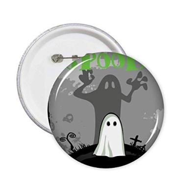 Imagem de Fantasma Fear Halloween Corpse Pins Emblema Emblema Decoração Acessório 5 peças