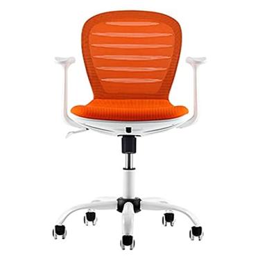Imagem de cadeira de escritório mesa de conferência e cadeira cadeira de computador cadeira de escritório cadeira de aprendizagem cadeira giratória cadeira de trabalho cadeira de jogo (cor: laranja, tamanho:
