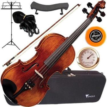 Imagem de Kit Violino Completo 4/4 Maciço Envelhecido Vk644 Eagle - Yamaha