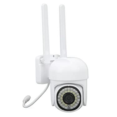 Imagem de Câmera de Segurança Doméstica 1080P, Câmera de Segurança Sem Fio 2.4G WIFI 2MP, Câmera de Campainha Externa Com áudio Bidirecional, Visão Noturna, IP66 à Prova D'água (220V)