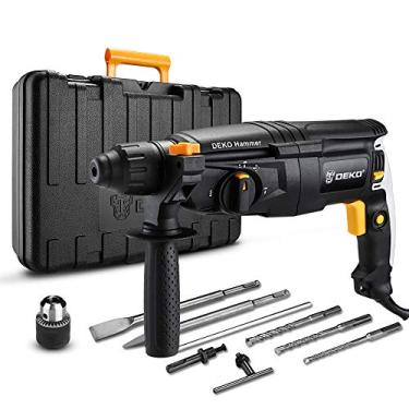 Imagem de Furadeira de Impacto DEKO GJ181 220V 1 ano de gatantia - Acompanha acessórios e caixa BMC