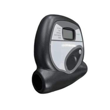 Imagem de Bicicleta ergométrica velocímetro bicicleta computador odômetro display digital para ciclismo indoor, com frequência cardíaca