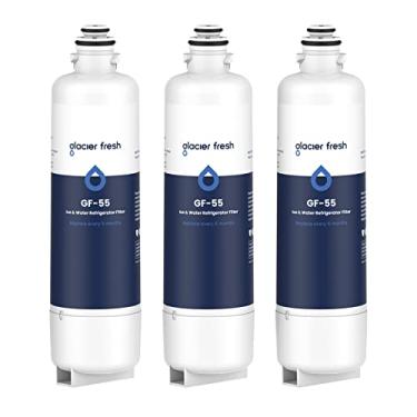 Imagem de GLACIER FRESH Filtro de água para geladeira Bosch 11025825 Ultra Clarity Pro BORPLFTR50, compatível com 12028325, BORPLFTR50, WFC100MF, B36CT80SNS, B36CL80ENS (pacote com 3)