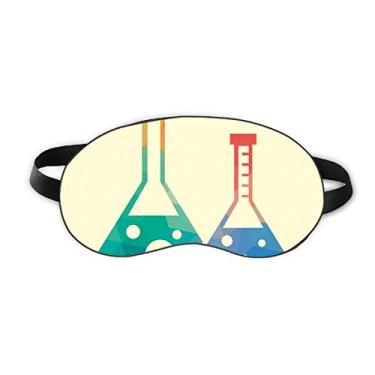 Imagem de Dois cônicos cônicos estampa química para dormir, olho, capa macia para sombra noturna